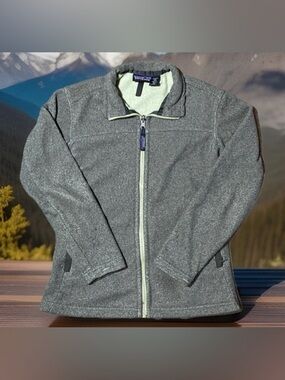 Patagonia Synchilla Full Zip Fleece Women’s X-Small Green Made In USA Vintage